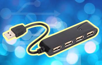Новая товарная группа - USB-хабы под логотип