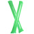 Надувные палки-стучалки светло-зеленые под логотип