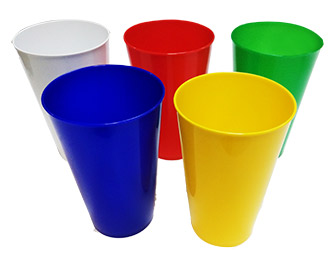 Пластиковые стаканы многоразовые