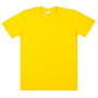 Желтая детская футболка под логотип