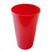Пластиковый стакан многоразовый 700 мл Красный