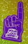 Поролоновая рука под логотип PR9