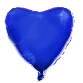 Воздушные шары под логотип Сердце Синий