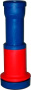 Большие дудки болельщика Сине-красные под логотип