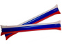 Надувные палки-стучалки в цвета Российского флага