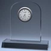 Сувенирные часы из оптического стекла №3