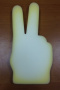 Поролоновая рука под логотип PR6