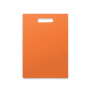Полиэтиленовые пакеты под логотип оранжевые