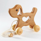 Деревянная игрушка Собака №68