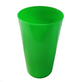 Пластиковый стакан многоразовый 700 мл Зеленый