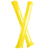 Надувные палки-стучалки желтые под логотип