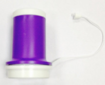 Мини-дудки болельщика Бело-фиолетовые под логотип