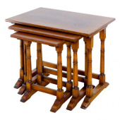 Деревянный приставной столик №3