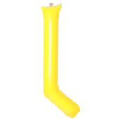 Надувная клюшка желтая под логотип