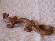 Декоративная деревянная ложка №44