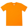 Светло-оранжевая детская футболка под логотип