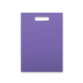 Полиэтиленовые пакеты под логотип фиолетовые