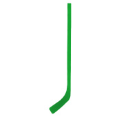 Пластиковая мини-клюшка зеленая под логотип