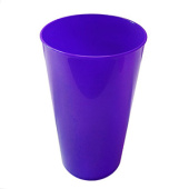 Пластиковый стакан многоразовый 700 мл Фиолетовый