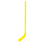 Пластиковая мини-клюшка желтая под логотип