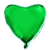 Воздушные шары под логотип Сердце Зеленый