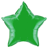Воздушные шары под логотип Звезда Зеленый