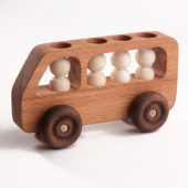 Деревянная игрушка Автобус №70