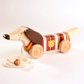 Деревянная игрушка Собака №44