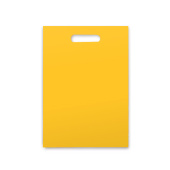 Полиэтиленовые пакеты под логотип желтые
